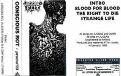 Conscious Rot : Blood For Blood